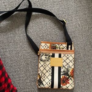 UNIQUE L.A.M.B leather crossbody bag; perfect condition; rare